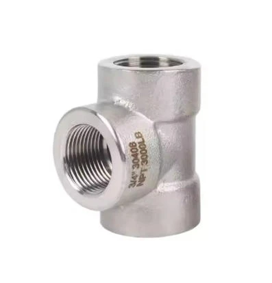 ASME B16.11 DN25 Equal Tee iz nerjavečega jekla
